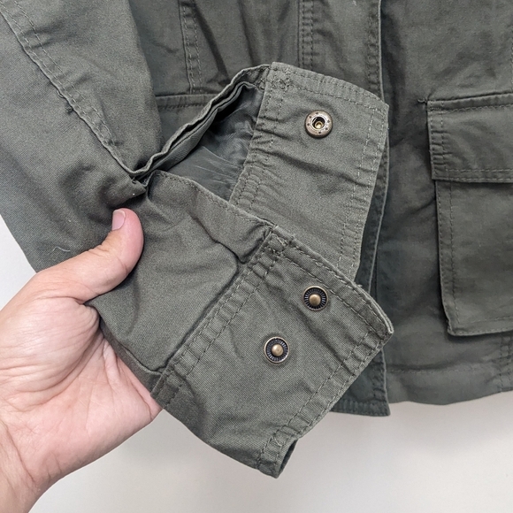 Universal Thread Army Green Utility Cargo Jacket XS - Picture 8 of 9
